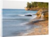 Small waterfall along the edge of Miner's beach at Lake Superior in Pictured Rocks National Seashore by Anonymous