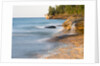 Small waterfall along the edge of Miner's beach at Lake Superior in Pictured Rocks National Seashore by Anonymous