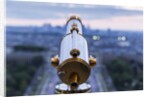 Viewing Telescope atop Eiffel Tower, Paris, France by Anonymous