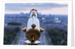Viewing Telescope atop Eiffel Tower, Paris, France by Anonymous