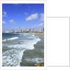 The beach near the Old Jaffa.Tel Aviv on the background. by Anonymous