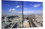 The city view from the Azrieli observatory. by Anonymous