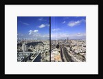 The city view from the Azrieli observatory. by Anonymous