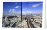 The city view from the Azrieli observatory. by Anonymous