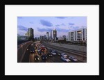 Ramat Gan and the Ayalon highway. by Anonymous