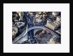 Air View of the Calatrava bridge. by Anonymous