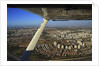 Landscape from above between Tel Aviv and Jerusalem. by Anonymous