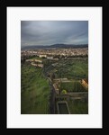 Air view of the town by drone by Anonymous