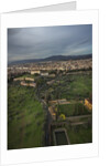Air view of the town by drone by Anonymous
