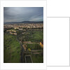 Air view of the town by drone by Anonymous