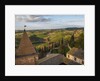 Air view of the old town by drone by Anonymous