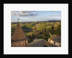 Air view of the old town by drone by Anonymous