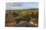 Air view of the old town by drone by Anonymous