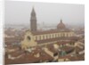Air view of Santo Spirito church by Anonymous
