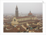 Air view of Santo Spirito church by Anonymous