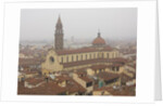 Air view of Santo Spirito church by Anonymous
