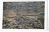Aeriel view of the wall dividing Israel from the West Bank to prevent terror attacks by Anonymous