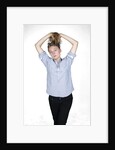 Woman pulling hair by Anonymous