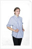 Woman with hands on hips by Anonymous