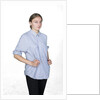 Woman with hands on hips by Anonymous