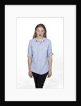 Woman pulling funny face by Anonymous