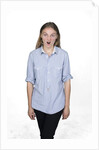 Woman pulling funny face by Anonymous