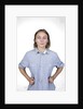 Woman with hands on hips by Anonymous