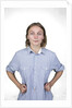 Woman with hands on hips by Anonymous