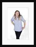 Woman with hands on hips by Anonymous