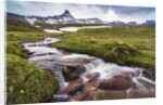 Mountain creek at the Swiss Tectonic Arena Sardona by Anonymous