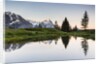 Mount Eiger at sunrise by Anonymous