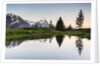 Mount Eiger at sunrise by Anonymous
