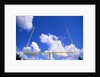Football Goal Posts Against Sky by Anonymous