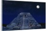 Pyramid of the Magician at Night by Anonymous