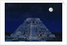 Pyramid of the Magician at Night by Anonymous