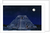 Pyramid of the Magician at Night by Anonymous
