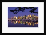 Vancouver and Lost Lagoon at Night by Anonymous