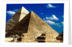 Pyramids of Giza by Anonymous