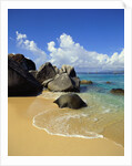 Surf on Beach by Anonymous