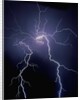 Lightning at Night by Anonymous
