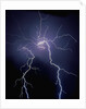Lightning at Night by Anonymous