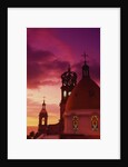 Exterior View of the Church of Guadalupe at Sunset by Anonymous