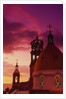 Exterior View of the Church of Guadalupe at Sunset by Anonymous