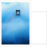 Golden Gate Bridge in Fog by Anonymous