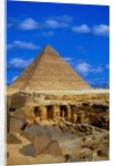 Tombs Near Pyramid of Khafre by Anonymous