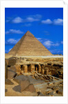 Tombs Near Pyramid of Khafre by Anonymous