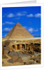 Tombs Near Pyramid of Khafre by Anonymous