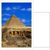 Tombs Near Pyramid of Khafre by Anonymous