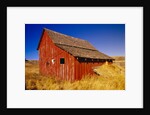 Weathered Old Barn on Ranch by Anonymous