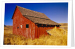 Weathered Old Barn on Ranch by Anonymous